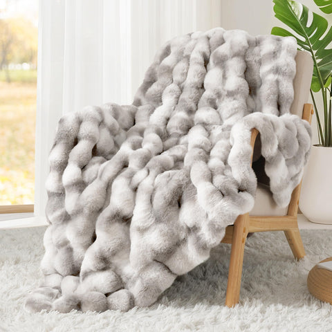 Touchat machine washable plush blanket for easy daily care