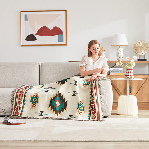 Touchat blanket tassels add boho charm and texture