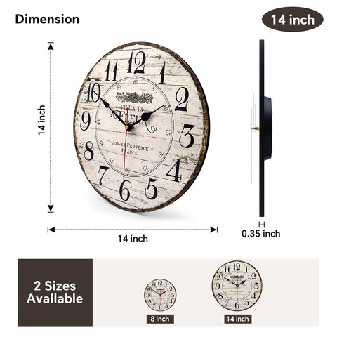 Toudorp wooden finish adds warm, rustic charm to any room.