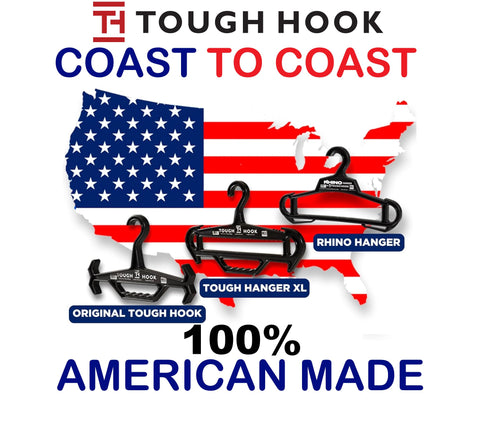 Close-up of Tough Hook Xtreme’s patented reversible gripper handle