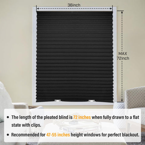 Touri measuring and cutting blackout shades for custom fit