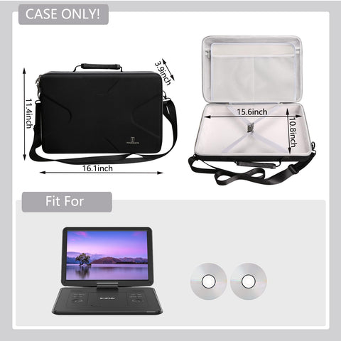Tourmate EVA material offers shockproof, waterproof, tear-resistant protection.
