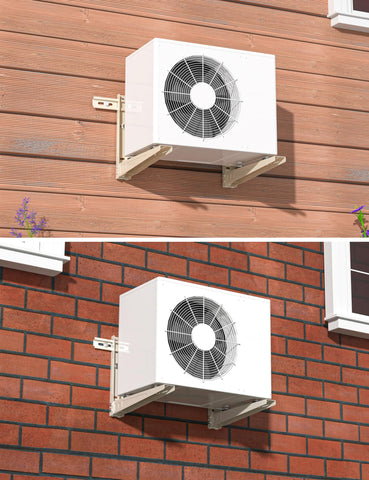 Toutgood mini split bracket supports 7k to 12k BTU units with safe clearance.