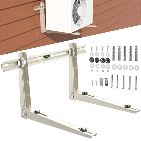 Toutgood mini split wall bracket demonstrates heavy-duty capacity for outdoor units.
