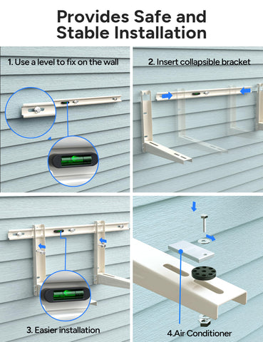 Adjustable crossbar on the Toutgood bracket helps precise alignment.