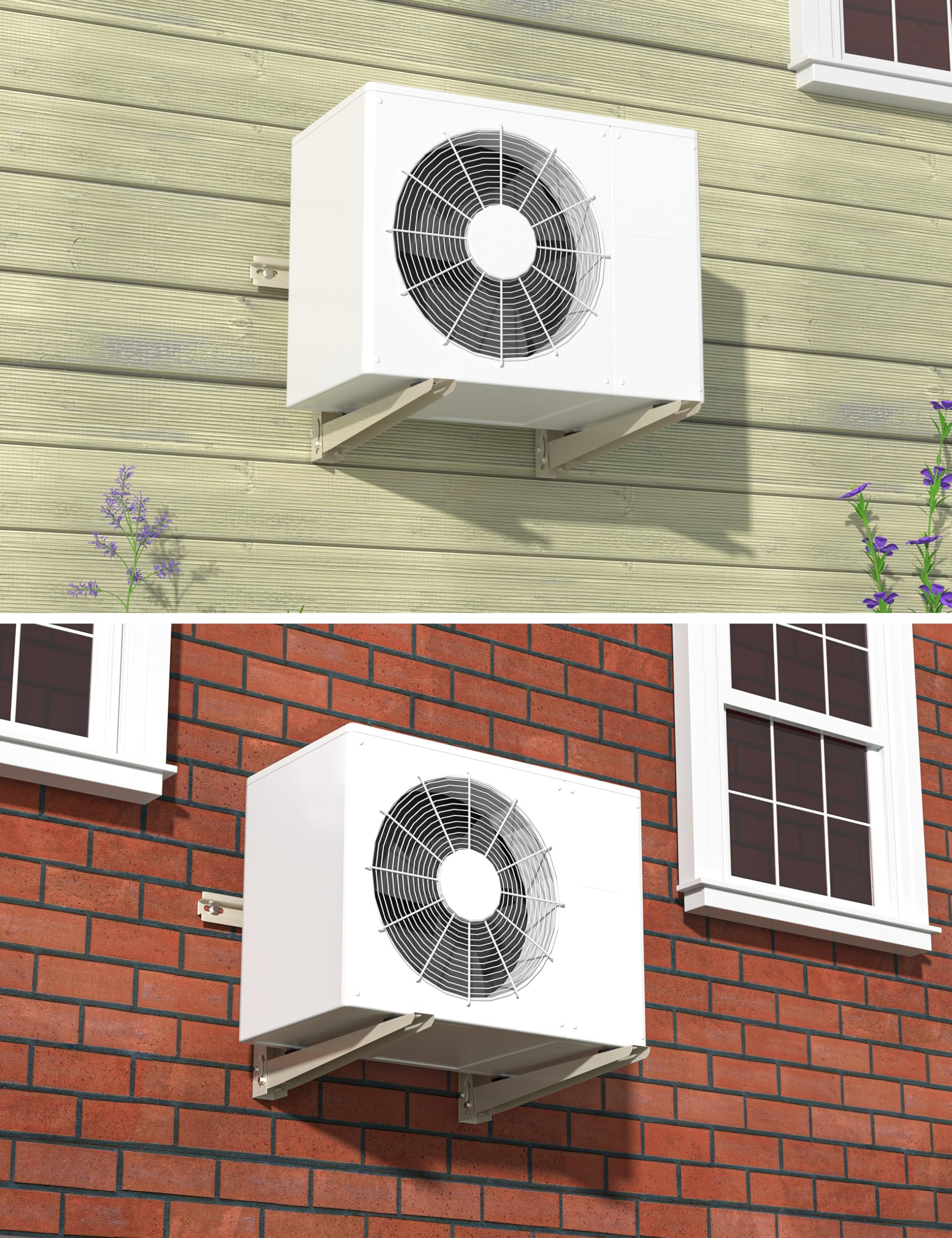 Toutgood durable support helps extend outdoor unit life in harsh conditions.
