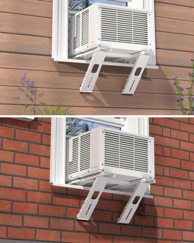 Toutgood Window AC Bracket outdoor-use-friendly design suits balconies and exteriors.