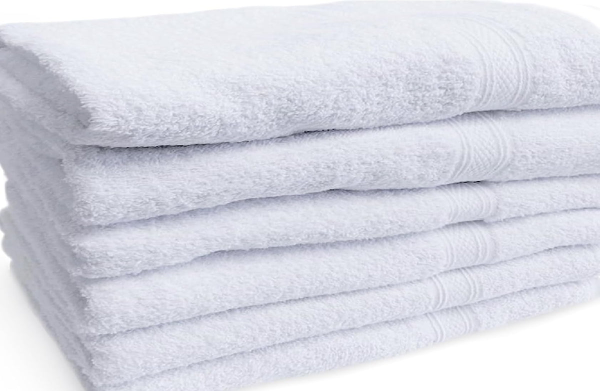 Towels N More six-pack towels showing compact, versatile home or gym use.