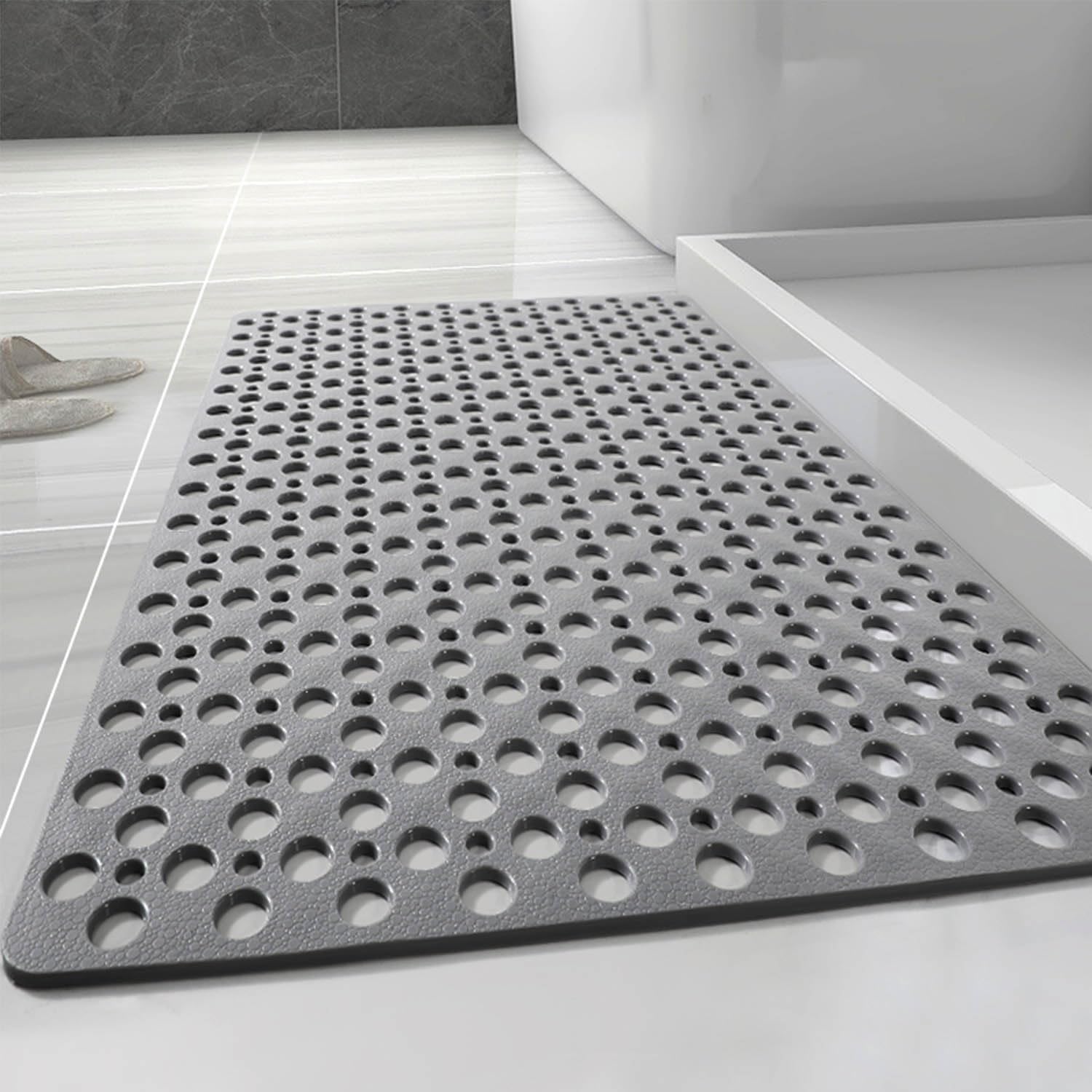 TOWGOU Casa and Beyond shower mat with suction cups for secure grip.