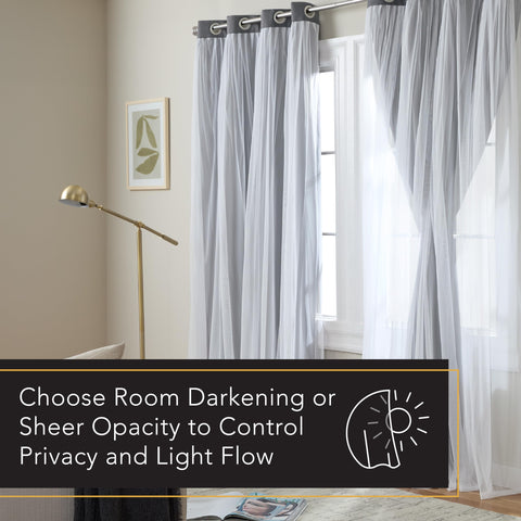 Town & Country Luxe Talia privacy and light-control in action.