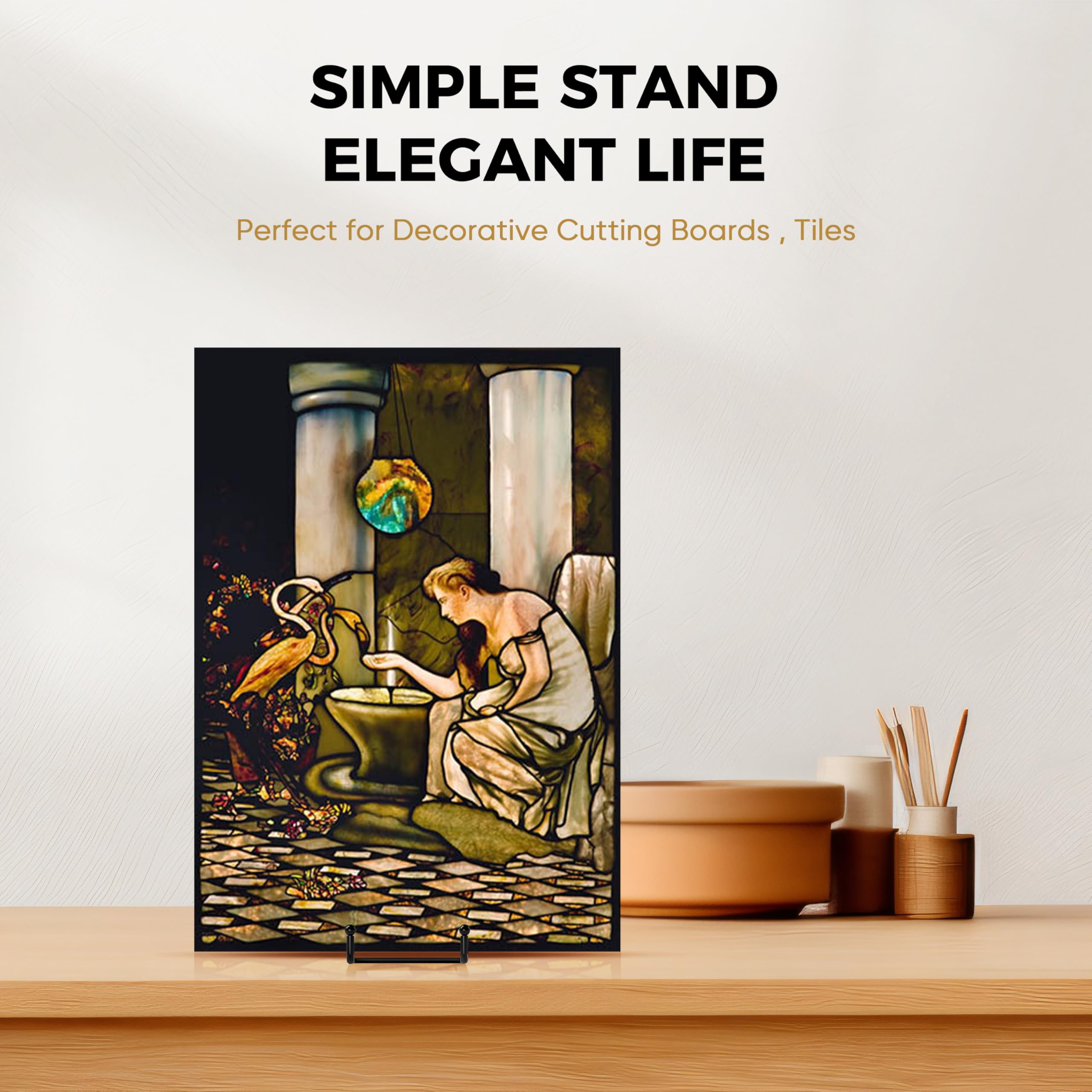 TR-LIFE stable base with four-inch footprint reduces tipping