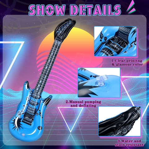 Tradder inflatable microphone 10-inch adds playful props for karaoke or stage moments.