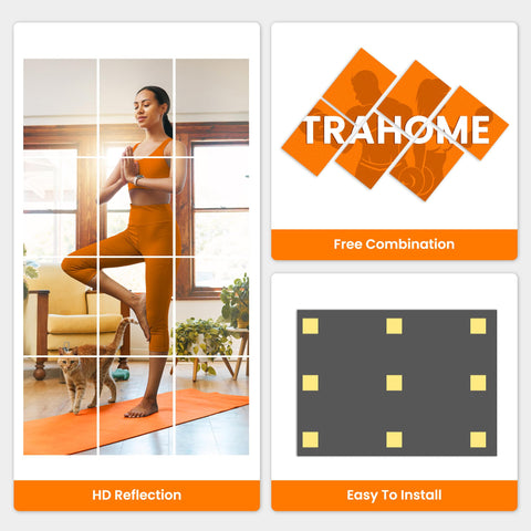 TRAHOME easy-clean surface resists scratches and is simple to wipe