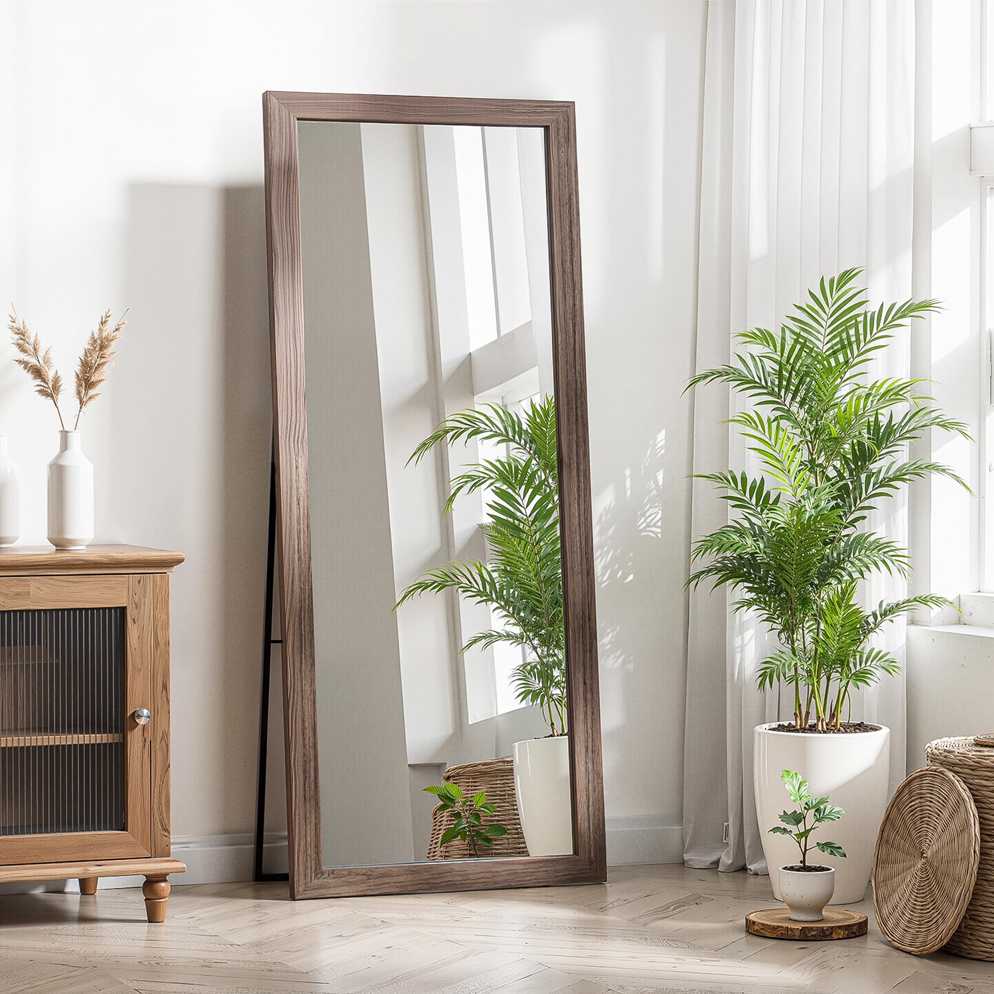 TRAHOME large mirror brightens rooms by reflecting more light