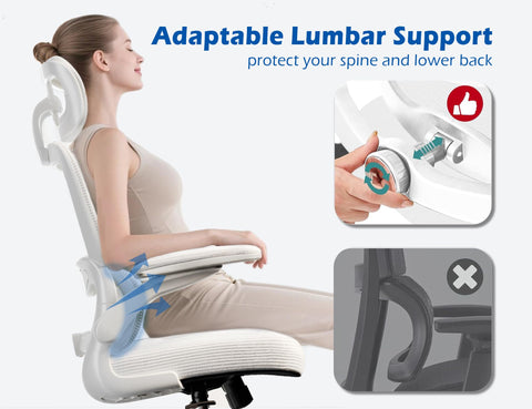 TRALT chair seat offers wide cushioned comfort for extended desk sessions