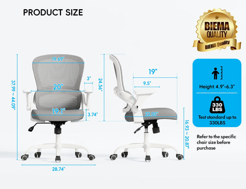 TRALT armrests closeup highlighting durable PP plastic and easy cleaning.