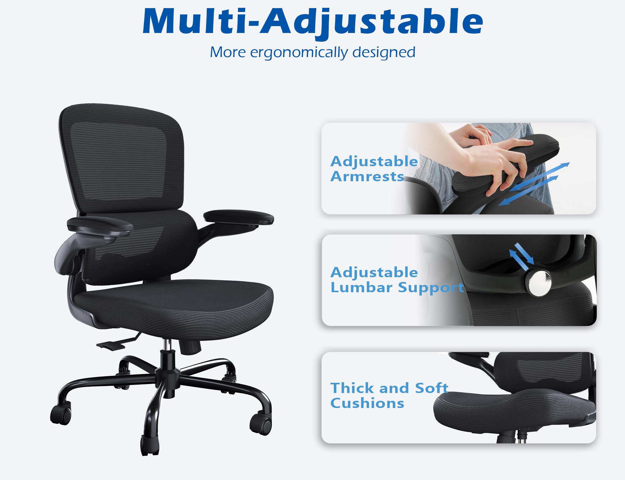 TRALT 3.5-inch cushion delivers balanced softness and support.