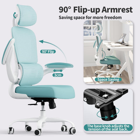 TRALT 360-degree swivel base allows smooth, full-range movement