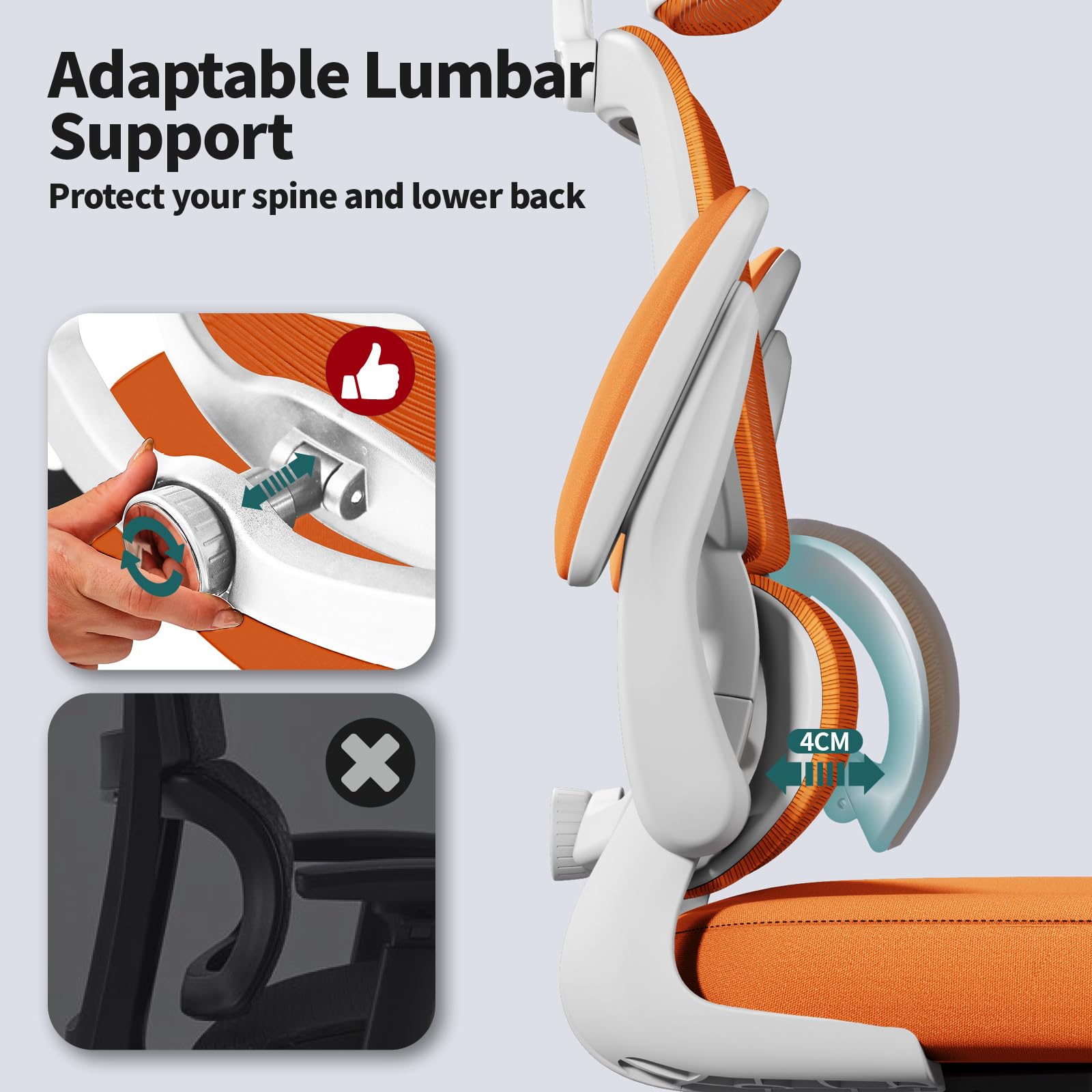 TRALT 360-degree swivel wheels glide quietly on floors