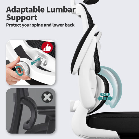 TRALT backrest recline for flexible comfort during breaks