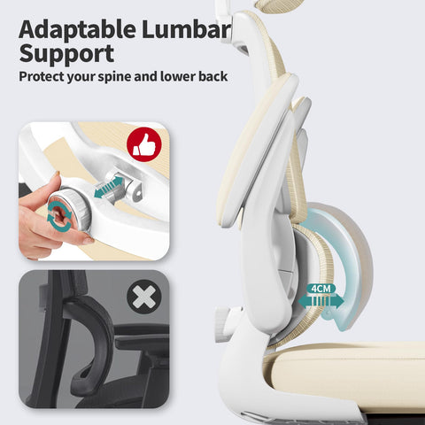 TRALT breathable mesh seat keeps you cool while seated.
