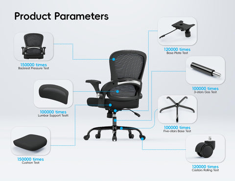 TRALT class-3 gas lift—smooth height adjustment for any desk