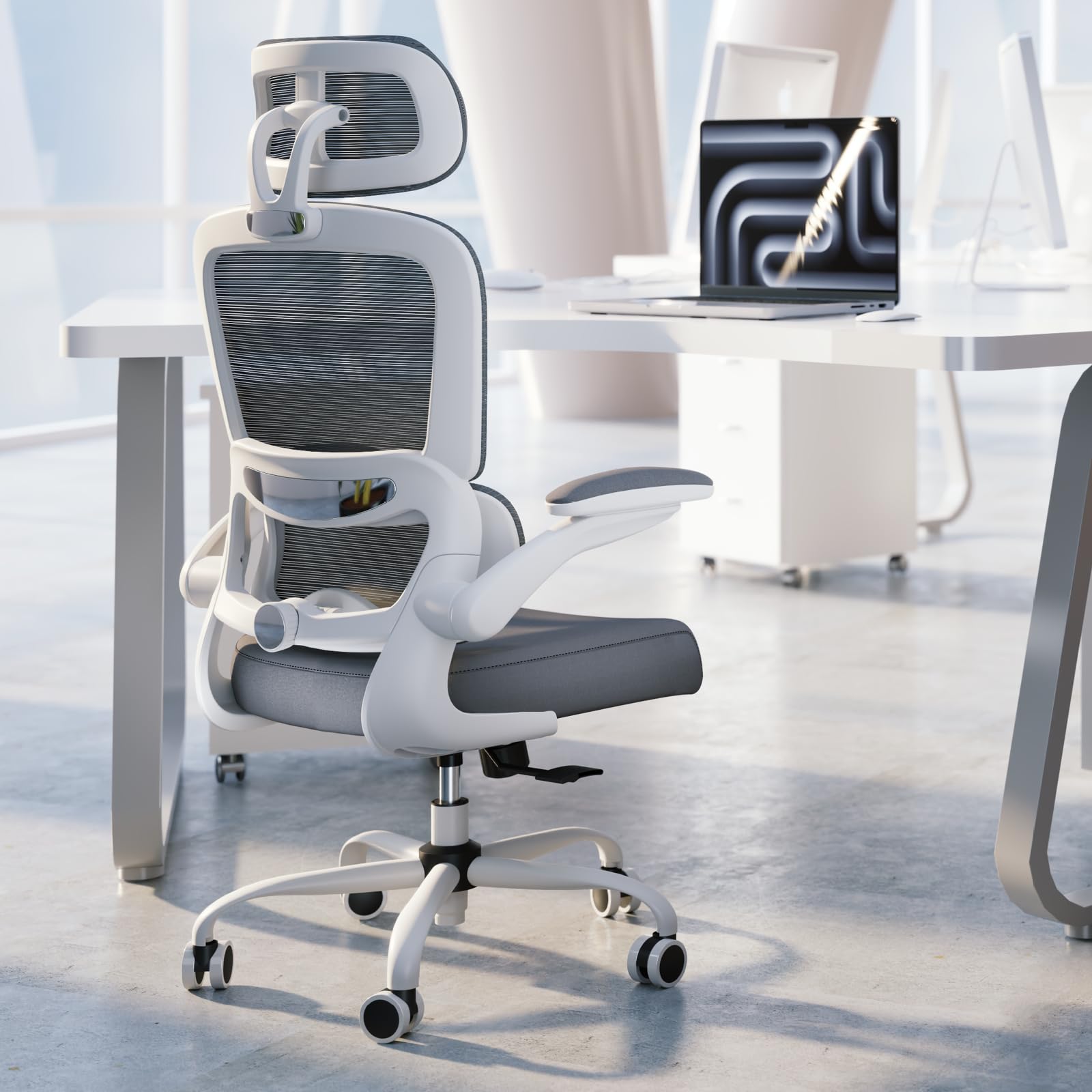 TRALT office chair easy assembly and lifetime warranty for peace of mind