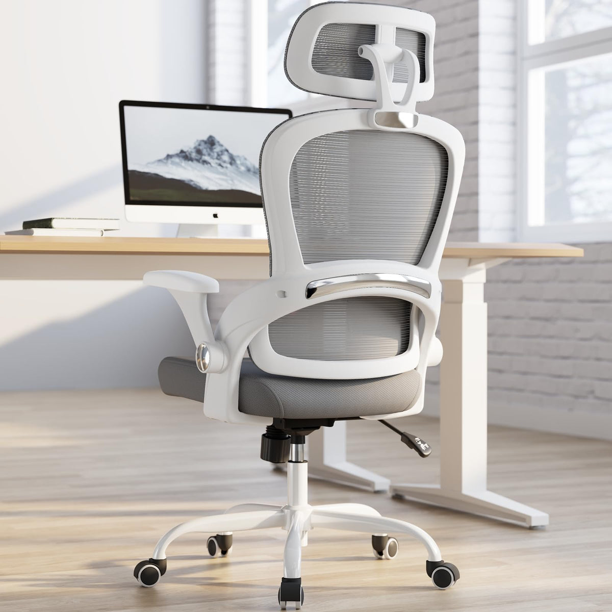 TRALT Office Chair with ergonomic back support for long work sessions.