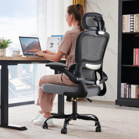 TRALT Office Chair ergonomic back-support for sustained comfort during long workdays