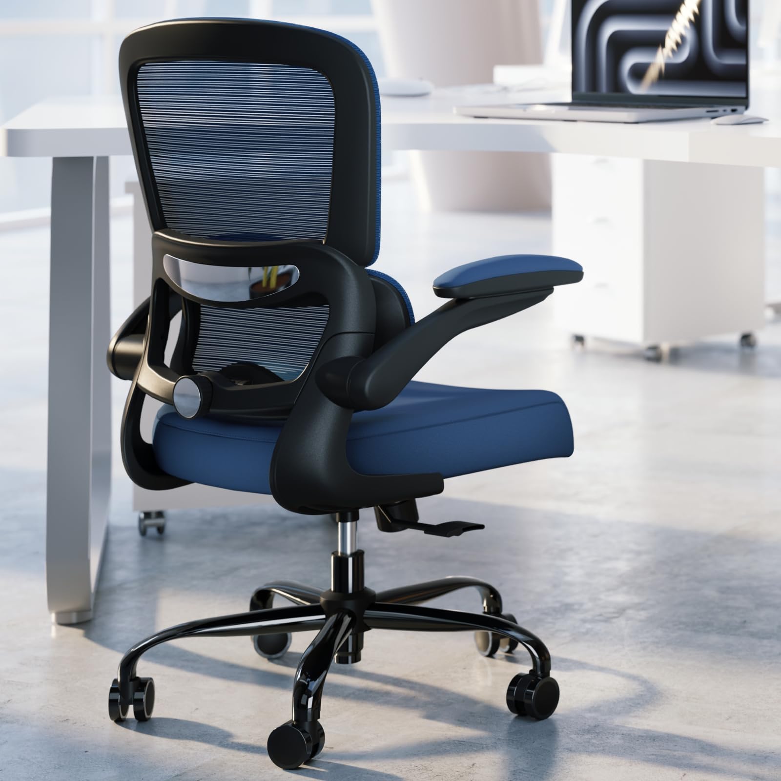 TRALT Office Chair ergonomic back support for long workdays.