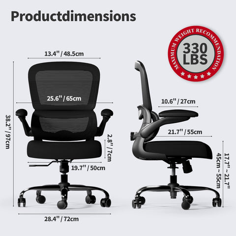 TRALT Office Chair mesh seat providing breathable comfort during long sessions