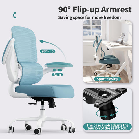 TRALT Office Chair sturdy 5-point base delivers reliable stability