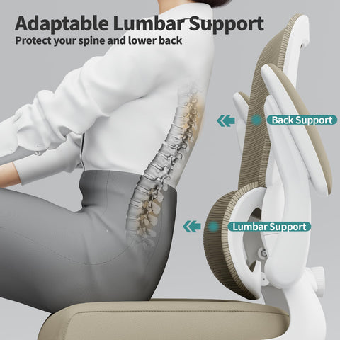 TRALT backrest tilts from 90 to 120 degrees for personalized comfort.