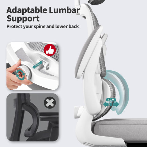 TRALT tilt-recline feature supports 90–120° backrest adjustments