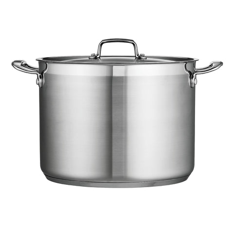 Secure lid for Tramontina Gourmet stock pot sealing simmered dishes