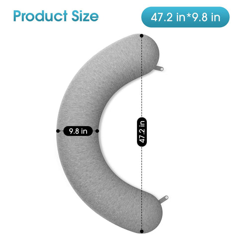 TranquilRelax memory foam fill adjustable for personalized softness