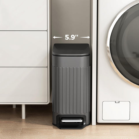 TrashAid compact design fits tight corners for versatile placement.