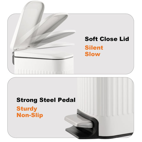 TrashAid brush holder can mount on wall or stand freely.