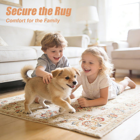 TravLand rug pad 6x9 protects rug and floor from wear