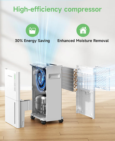 Trazico removable water tank and washable filter for easy maintenance