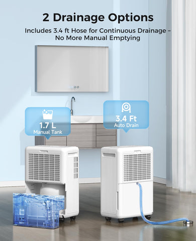 Trazico smart humidistat manages humidity efficiently for comfortable indoor air.