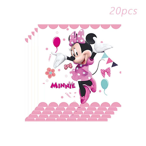TREANY Minnie tablecloth protects surfaces with themed charm.
