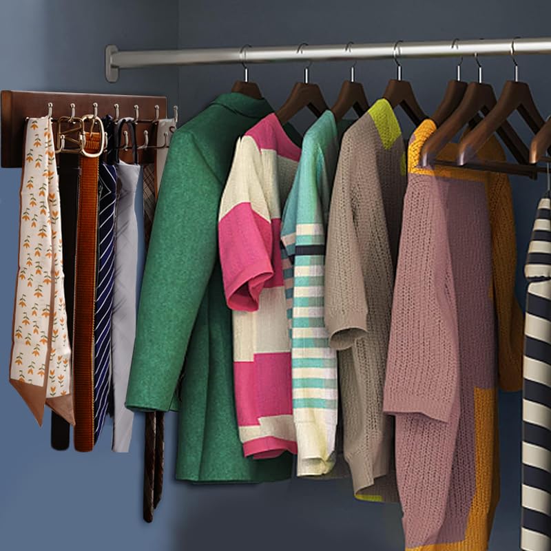 TreeHouse London wall-mount-ready rack keeps belts within easy reach