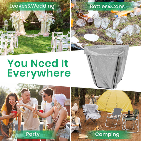 TreeLen Heavy weighted base ensures stable use outdoors