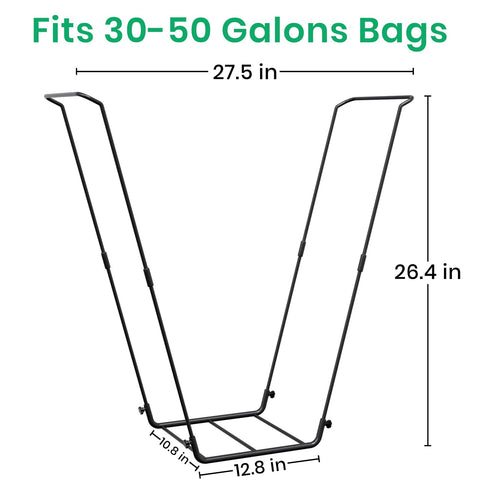 TreeLen Portable frame supports camping and party trash needs