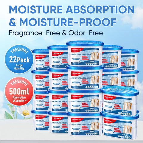 Treeroot 22Pack leak-proof design prevents spills in closets and bathrooms