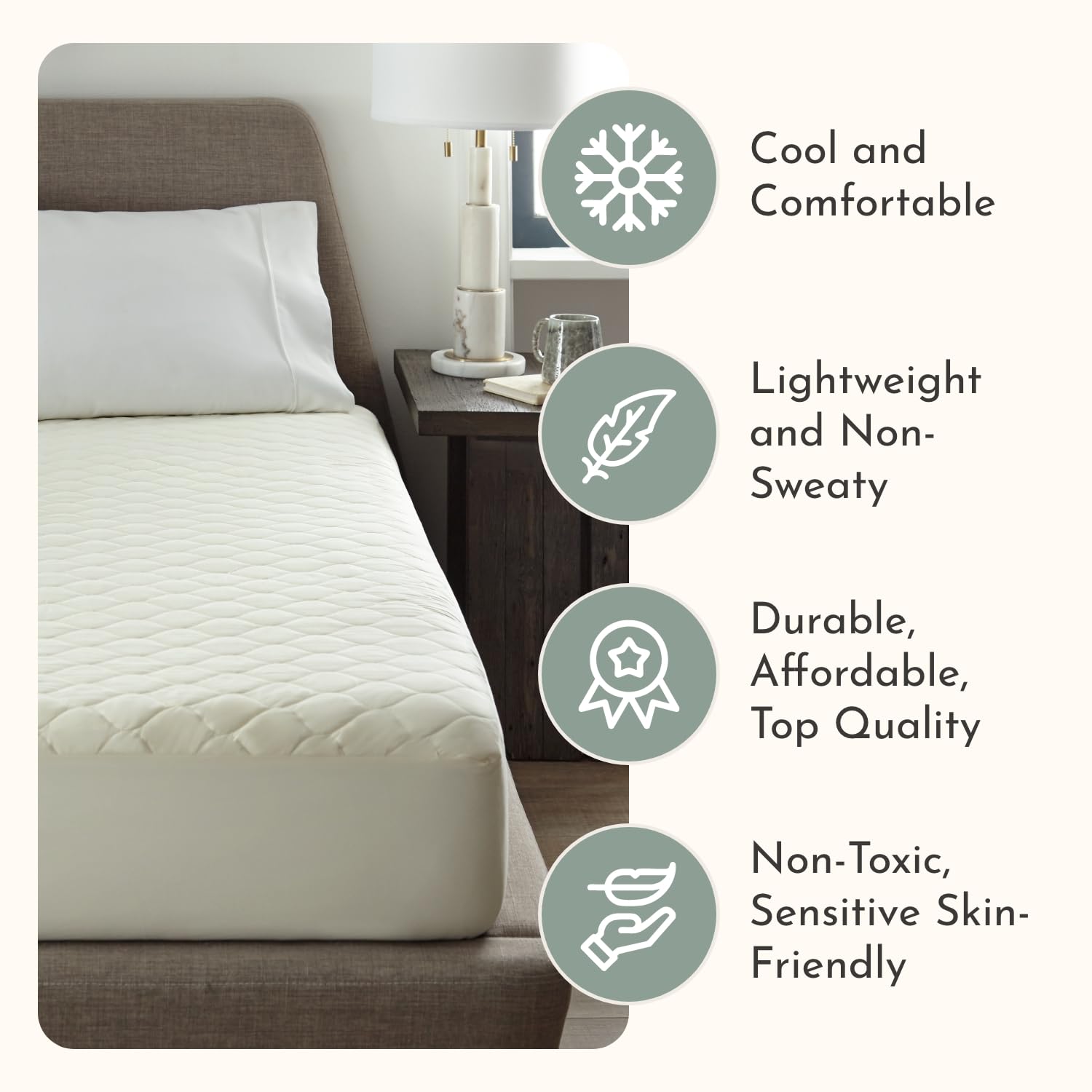 Treescend soft cotton padding 300gsm for comfortable support