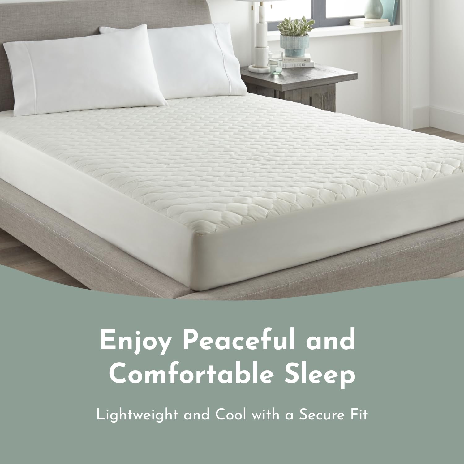 Treescend water-resistant top layer helps keep the mattress fresh