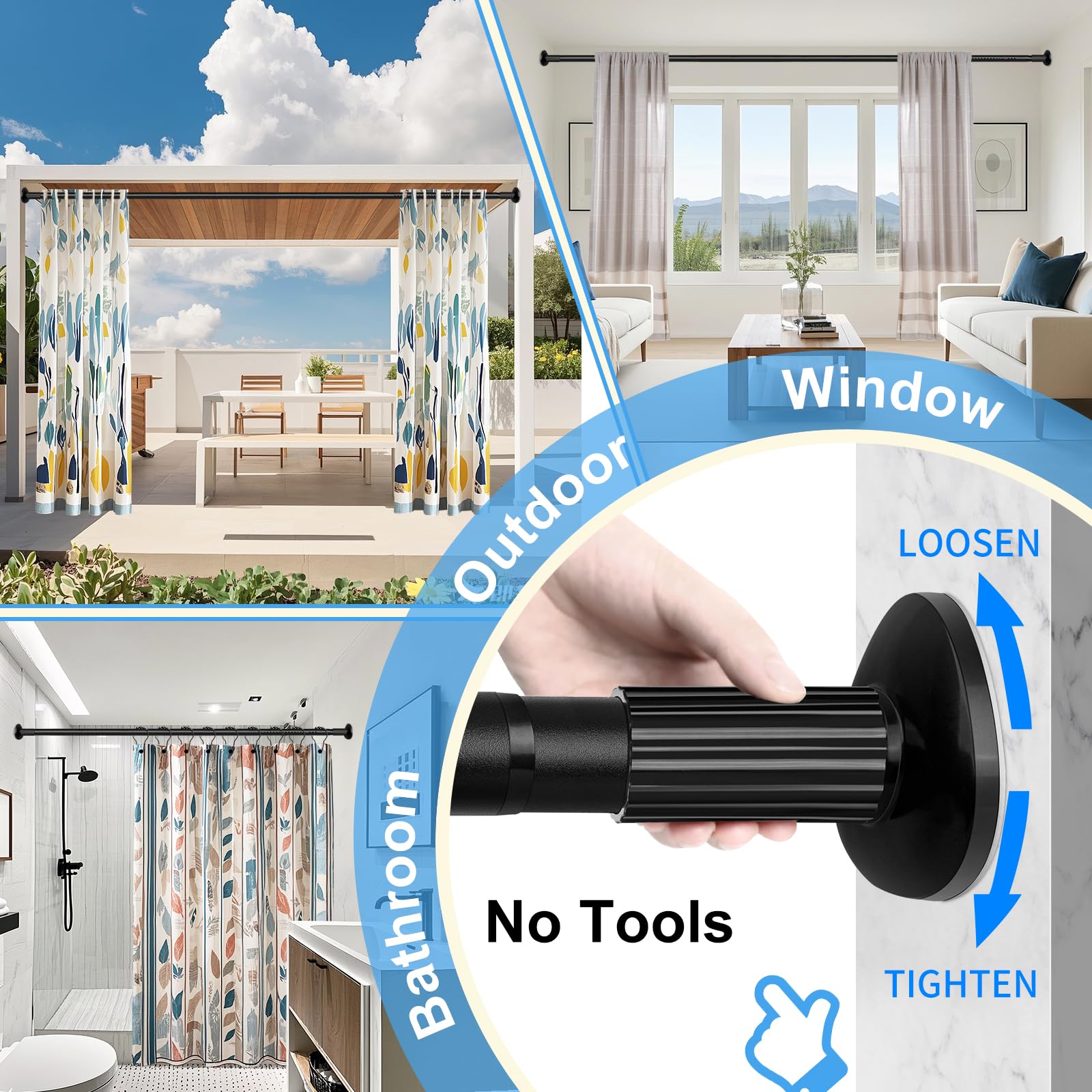 Treije stainless steel aluminum alloy construction for durability.