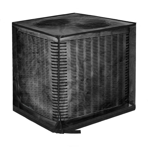 TRELC outdoor AC cover shown from top view on unit for full protection